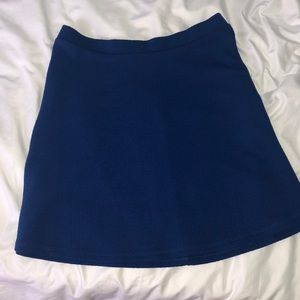 Royal Blue Skirt